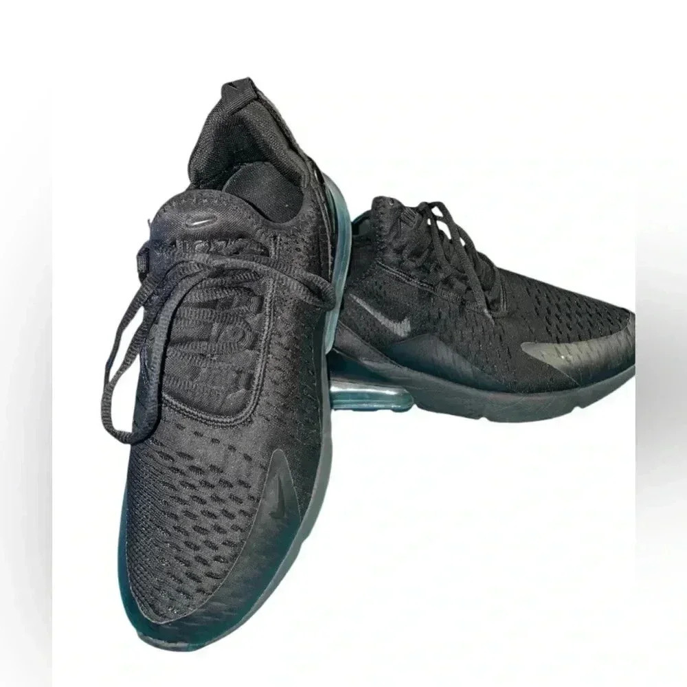 Nike Air Max 270 Black/Black-Black - Picture 2 of 3